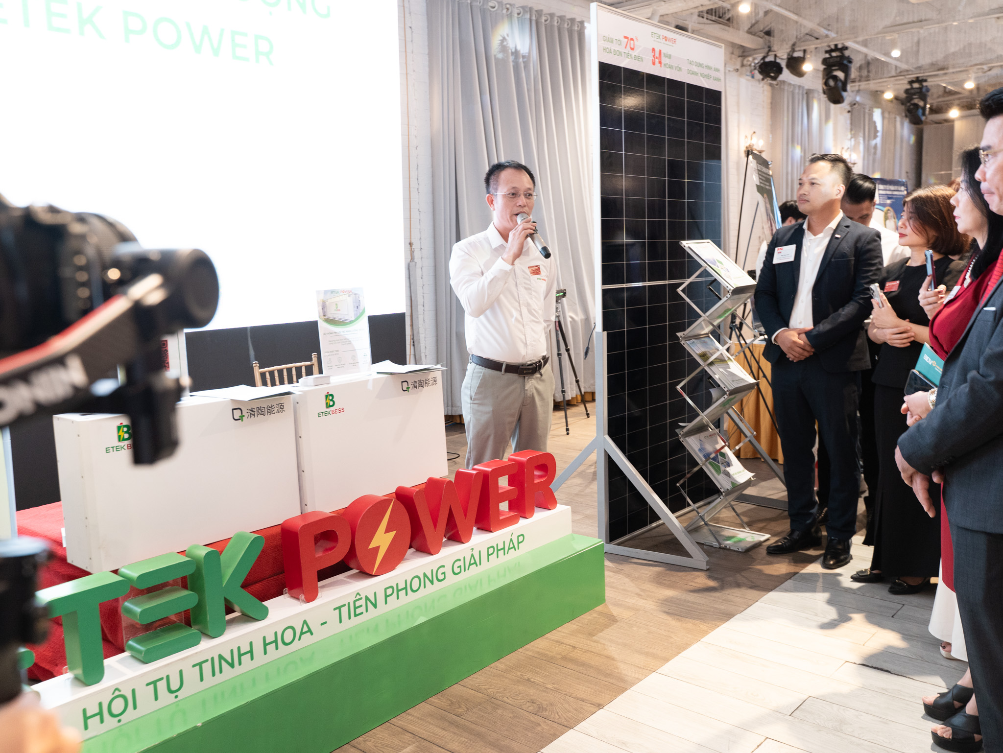 Công ty Etek Power tại tại Business Open Day