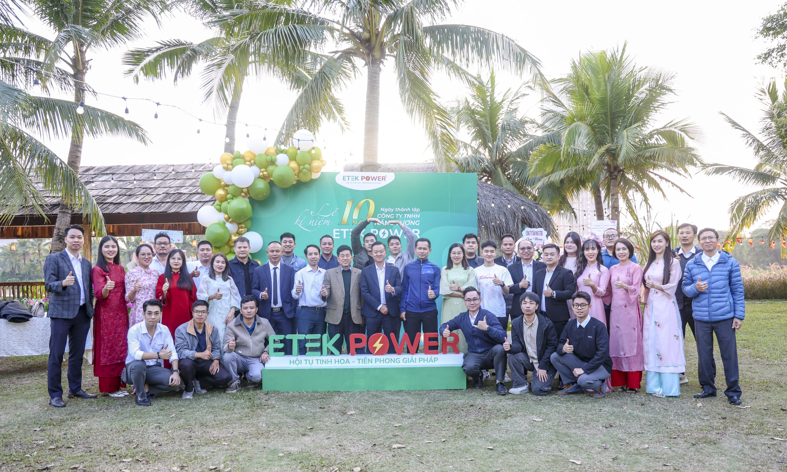 Kỷ niệm thành lập ETEK POWER