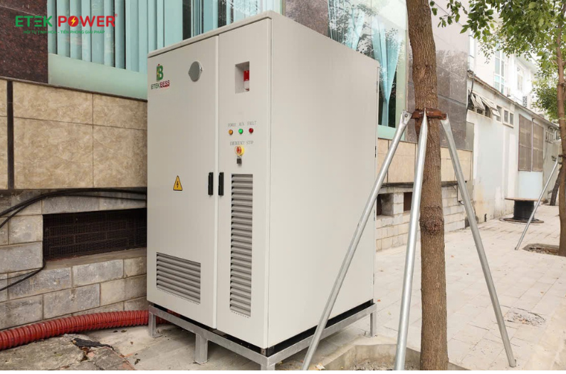 Dự án Hệ thống pin lưu trữ Bess khách sạn Hoàng Sơn ở Ninh Bình