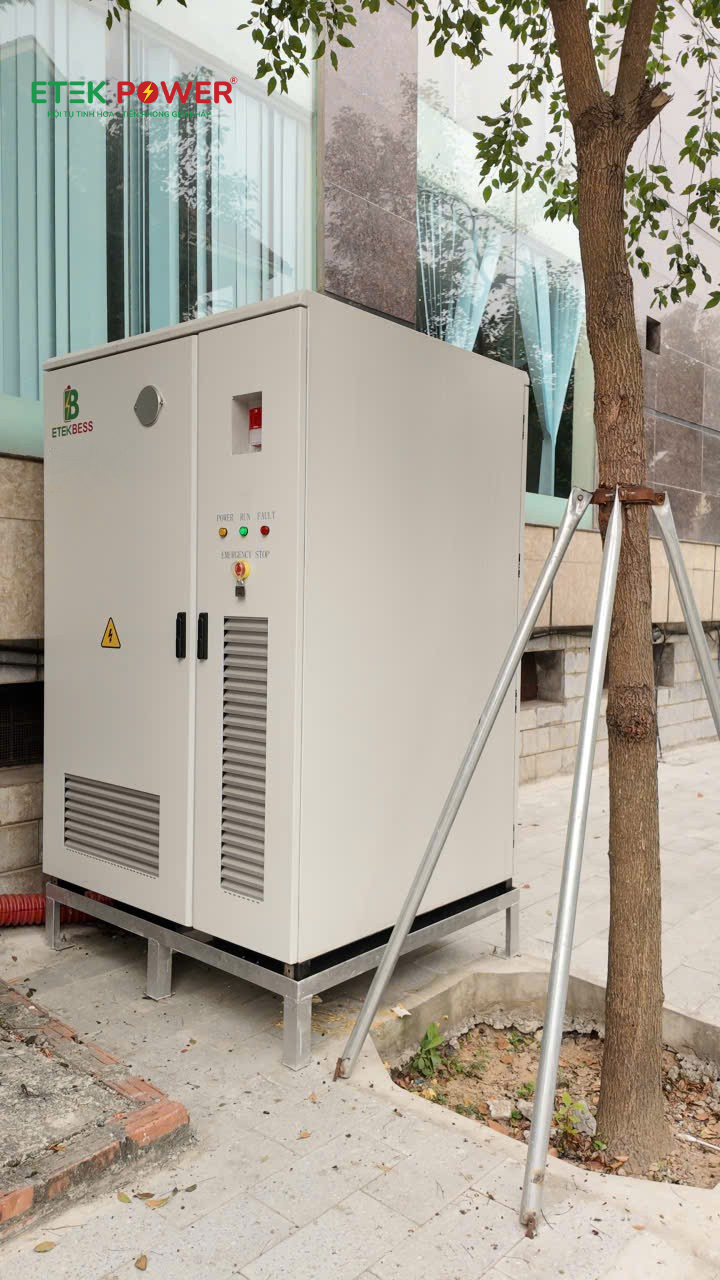 Dự án Hệ thống pin lưu trữ Bess khách sạn Hoàng Sơn