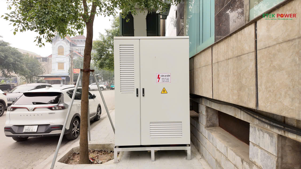 Dự án Hệ thống pin lưu trữ Bess khách sạn Hoàng Sơn ở Ninh Bình