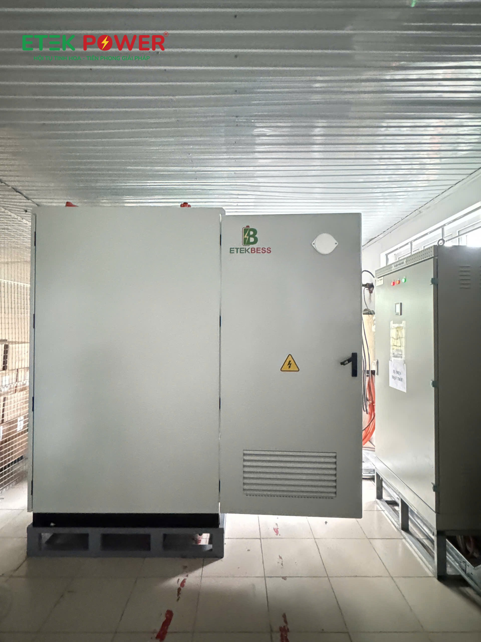 Dự án 700kWp solar và 1MWh BESS tại Nhà máy dệt may Nhân Khang Hà Nam