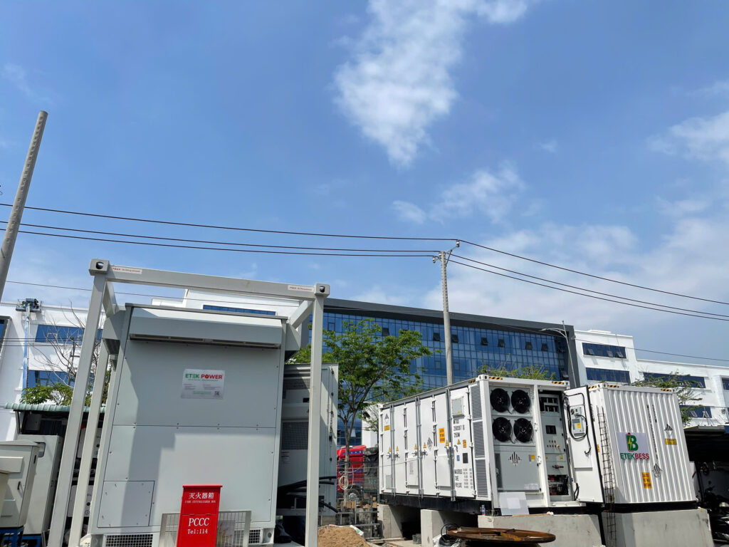 microgrid.jpg Hệ thống BESS Container cho nhà máy thép Microgrid công nghiệp nặng ETEK Power