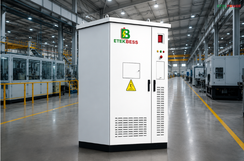 Catalog giới thiệu 3 dòng sản phẩm BESS của thương hiệu ETEKBESS – Etek Power: BESS Thương Mại & Công Nghiệp (100–130 kW), BESS Container (2.500 kW / 5.015 kWh) và BESS Dân Dụng (16 kWh). Tất cả sử dụng pin Lithium thể bán rắn, đạt CE/UL/IEC/GB.