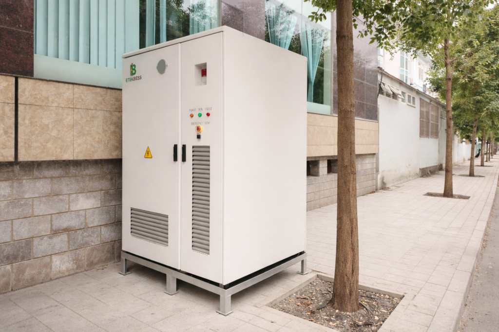 BESS cho doanh nghiệp vừa và nhỏ – tủ pin lưu trữ năng lượng 241kWh
