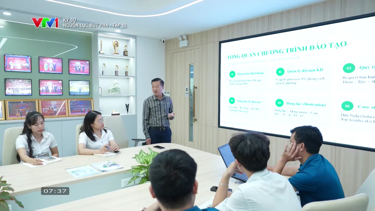 Chương trình đào tạo nội bộ giúp Etek Power phát triển nguồn nhân lực