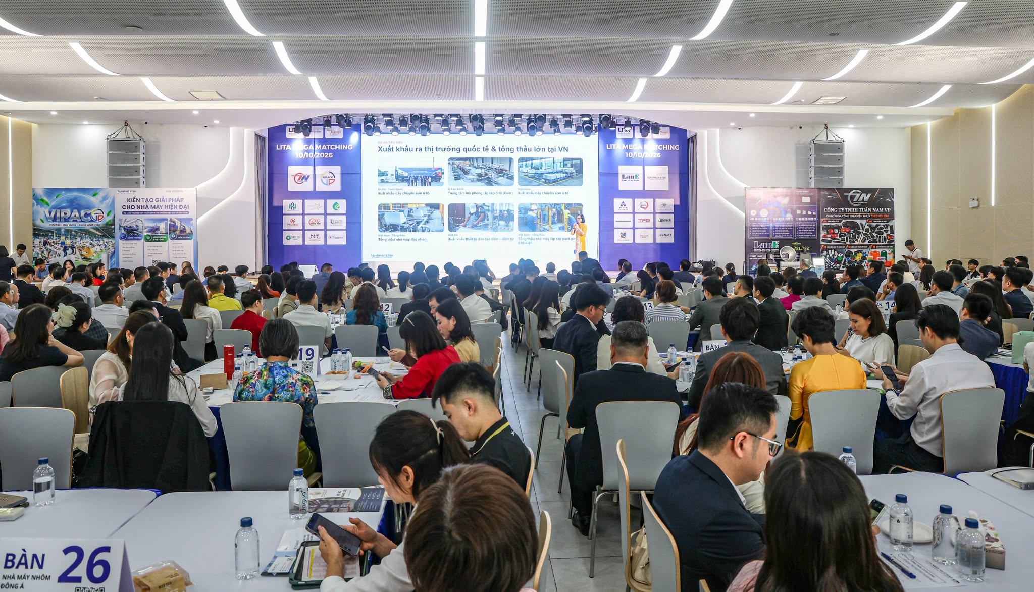 Toàn cảnh sự kiện LITA Mega Matching 2026 do Tân Phát ETEK đón tiếp